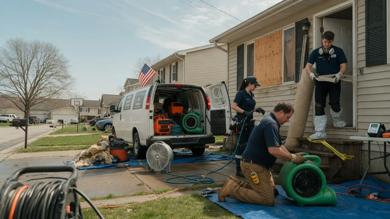 Water Damage Restoration in Losantville, IN near me